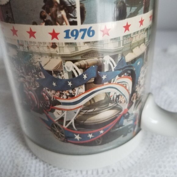Walt Disney World Mug Bicentennial America on Parade Thermo Serv Vintage 1976 - Picture 6 of 11
